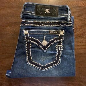 Miss Me Cuffed Capri Jeans